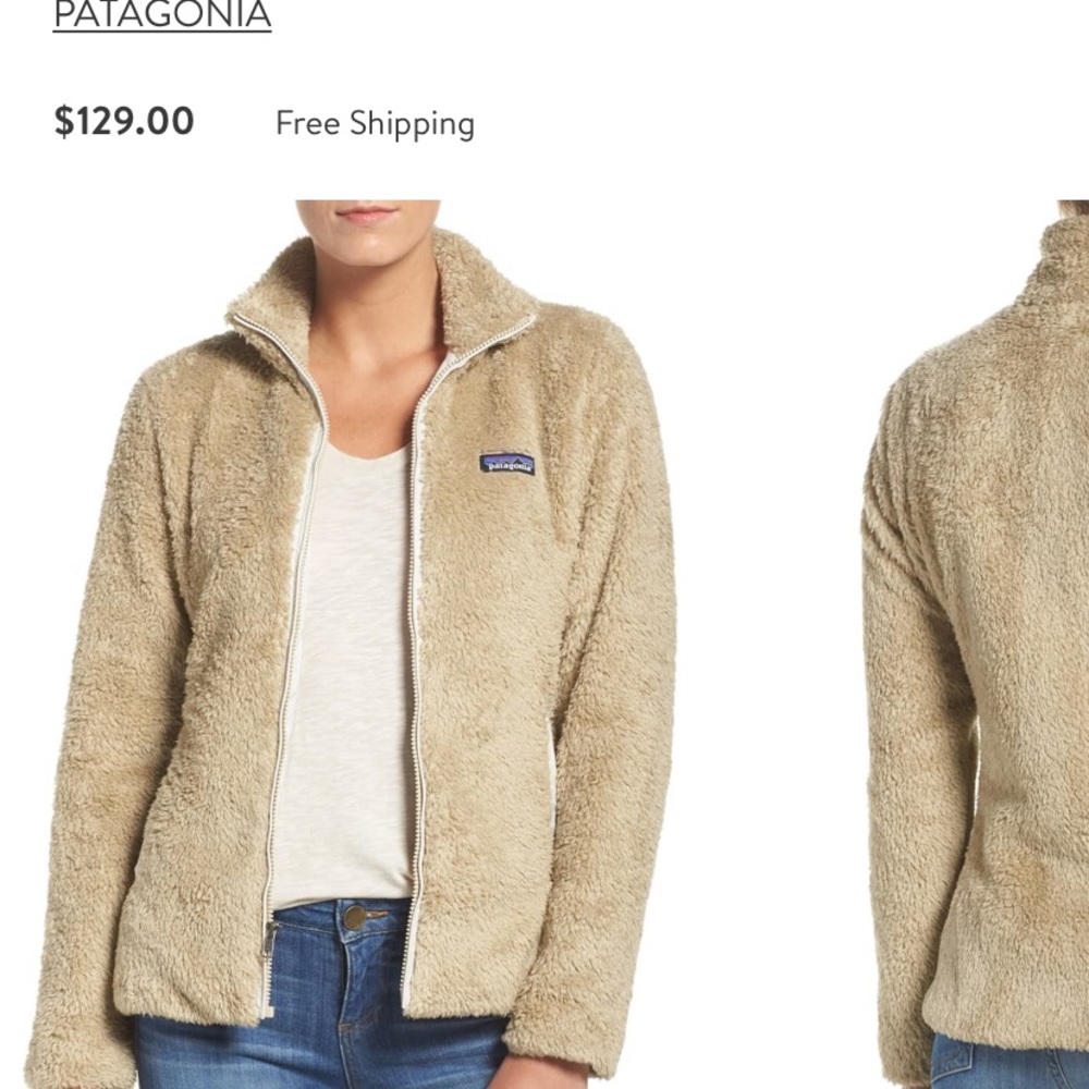 Patagonia Los Gatos Fleece Full zip, size M